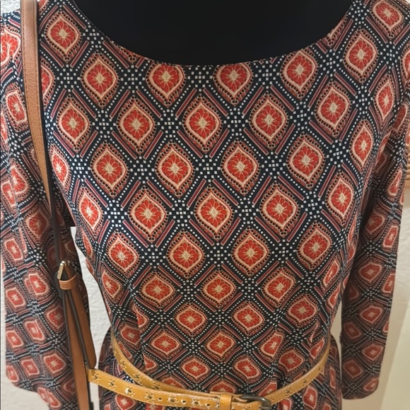 Bohomeian Geometric Patterned Dress! - Picture 2 of 15